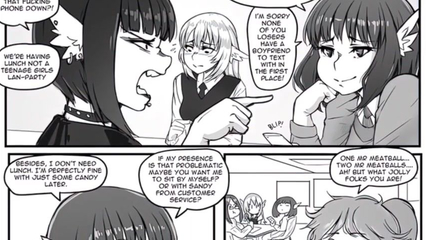 No lunch break Episode 1 - Weight gain comic